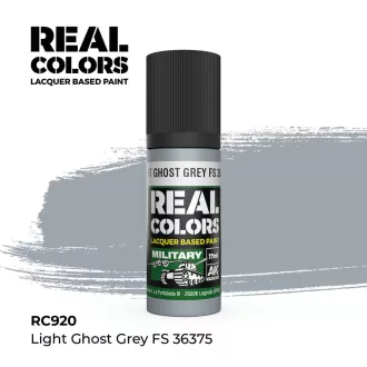   AK Interactive - Real Colors: Light Ghost Grey FS 36375 17 ml. festék