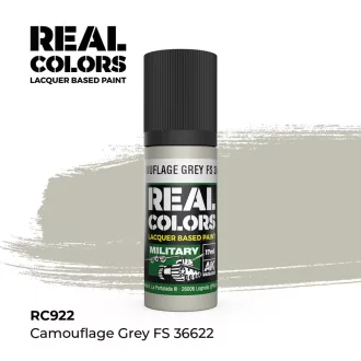   AK Interactive - Real Colors: Camouflage Grey FS 36622 17 ml. festék
