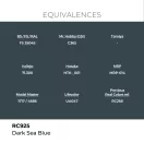 AK Interactive - Real Colors: Dark Sea Blue 17 ml. festék