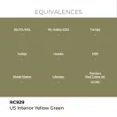 AK Interactive - Real Colors: US Interior Yellow Green 17 ml. festék