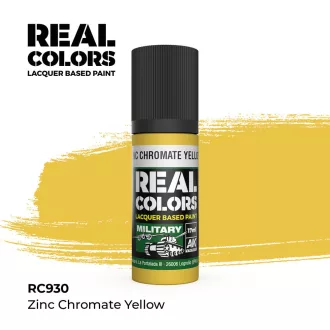   AK Interactive - Real Colors: Zinc Chromate Yellow 17 ml. festék