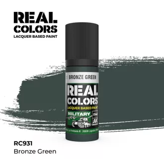 AK Interactive - Real Colors: Bronze Green 17 ml. festék
