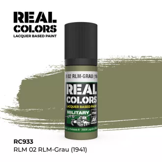   AK Interactive - Real Colors: RLM 02 RLM-GRAU (1941) 17 ml. festék