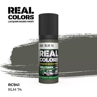 AK Interactive - Real Colors: RLM 74 17 ml. festék