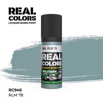 AK Interactive - Real Colors: RLM 78 17 ml. festék