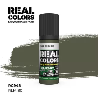 AK Interactive - Real Colors: RLM 80 17 ml. festék