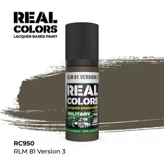   AK Interactive - Real Colors: RLM 81 Version 3 17 ml. festék