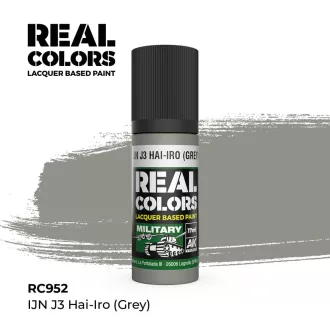   AK Interactive - Real Colors: IJN J3 HAI-IRO (GREY) 17 ml. festék