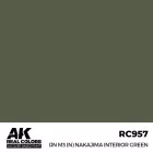 AK REAL COLOR IJN M3 (N) Nakajima Interior Green