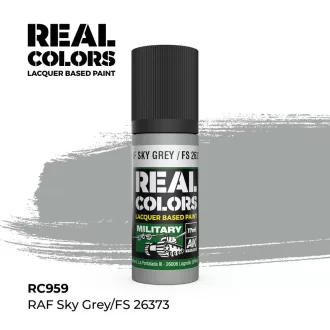 AK Interactive - Real Colors: RAF Sky Grey 17 ml. festék