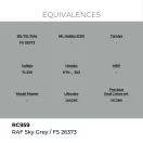 AK Interactive - Real Colors: RAF Sky Grey 17 ml. festék