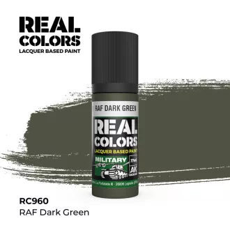 AK Interactive - Real Colors: RAF Dark Green 17 ml. festék