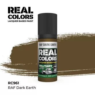 AK Interactive - Real Colors: RAF Dark Earth 17 ml. festék