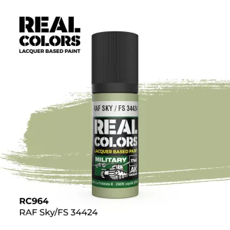   AK Interactive - Real Colors: RAF Sky / FS 34424 17 ml. festék