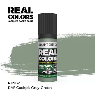   AK Interactive - Real Colors: RAF Cockpit Grey-Green 17 ml. festék
