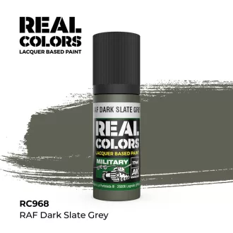  AK Interactive - Real Colors: RAF Dark Slate Grey 17 ml. festék