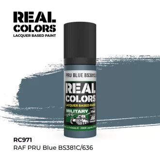   AK Interactive - Real Colors: RAF PRU Blue BS381C/636 17 ml. festék