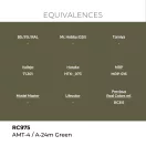 AK Interactive - Real Colors: AMT-4 / A-24M Green 17 ml. festék