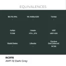 AK Interactive - Real Colors: AMT-12 Dark Grey 17 ml. festék