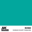 AK REAL COLOR Russian Cockpit Torquoise