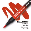 AK Interactive - Real Colors Markers: SIGNAL RED RAL 3020 festékfilc