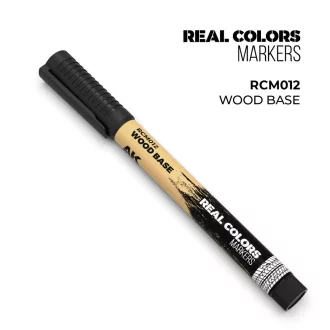 AK Interactive - Real Colors Markers: WOOD BASE festékfilc