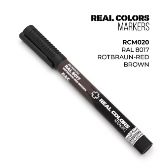  AK Interactive - Real Colors Markers: RAL 8017 ROTBRAUN-RED BROWN festékfilc