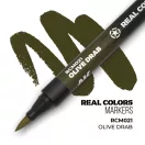 AK Interactive - Real Colors Markers: OLIVE DRAB festékfilc