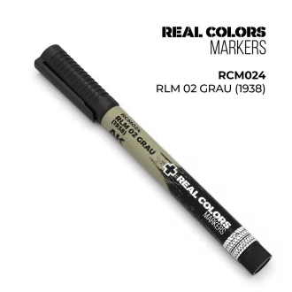   AK Interactive - Real Colors Markers: RLM 02 GRAU (1938) festékfilc