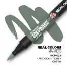 AK Interactive - Real Colors Markers: RAF COCKPIT GREY-GREEN festékfilc