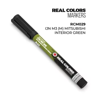   AK Interactive - Real Colors Markers: IJN M3 (M) MITSUBISHI INTERIOR GREEN festékfilc