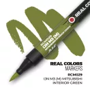 AK Interactive - Real Colors Markers: IJN M3 (M) MITSUBISHI INTERIOR GREEN festékfilc