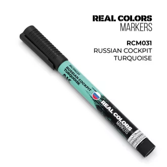   AK Interactive - Real Colors Markers: RUSSIAN COCKPIT TORQUOISE festékfilc