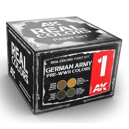 AK GERMAN ARMY PRE-WWII COLORS SET