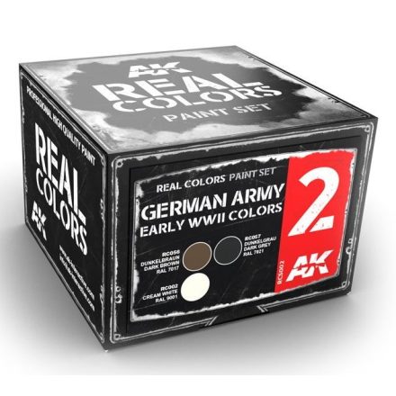 AK GERMAN ARMY EARLY WWII COLORS SET