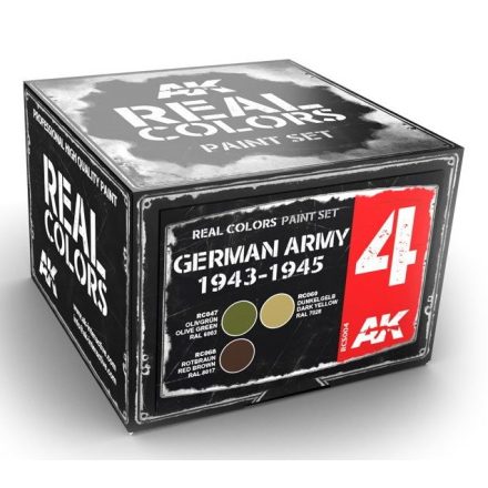 AK GERMAN ARMY 1943-1945 SET
