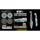 AK REAL COLOR Luftwaffe WWII Early War Colors Set