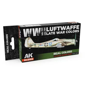   AK Interactive - WWII Luftwaffe Late War Colors SET festékkészlet