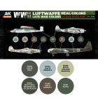 AK REAL COLOR Luftwaffe WWII Late War Colors Set
