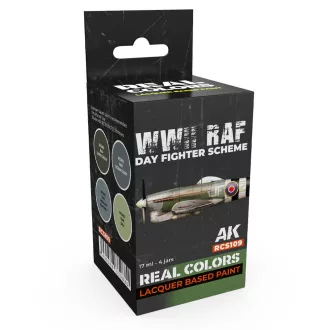   AK Interactive - WWII RAF Day Fighter Scheme SET festékkészlet