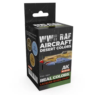  AK Interactive - WWII RAF Aircraft Desert Colors SET festékkészlet