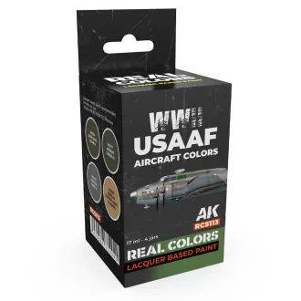   AK Interactive - WWII USAAF Aircraft Colors SET festékkészlet