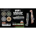AK REAL COLOR USAAF WWII Aircraft Colors Set