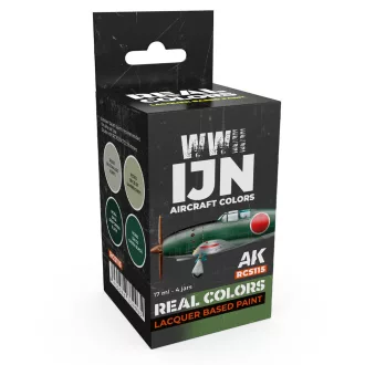   AK Interactive - WWII IJN Aircraft Colors SET festékkészlet
