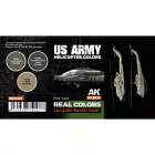 AK REAL COLOR US Army Helicopter Colors Set