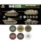 AK Interactive - 1945 Panzer Colors SET festékkészlet
