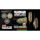 AK REAL COLOR German Army AFV Colors 1943-1945 Set