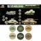 AK Interactive - British Army AFV Desert Colors. North Africa and Mediterranean 1940-1943 SET festékkészlet