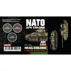 AK REAL COLOR NATO AFV Colors Set