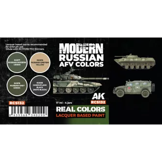   AK Interactive - Modern Russian AFV Colors SET festékkészlet